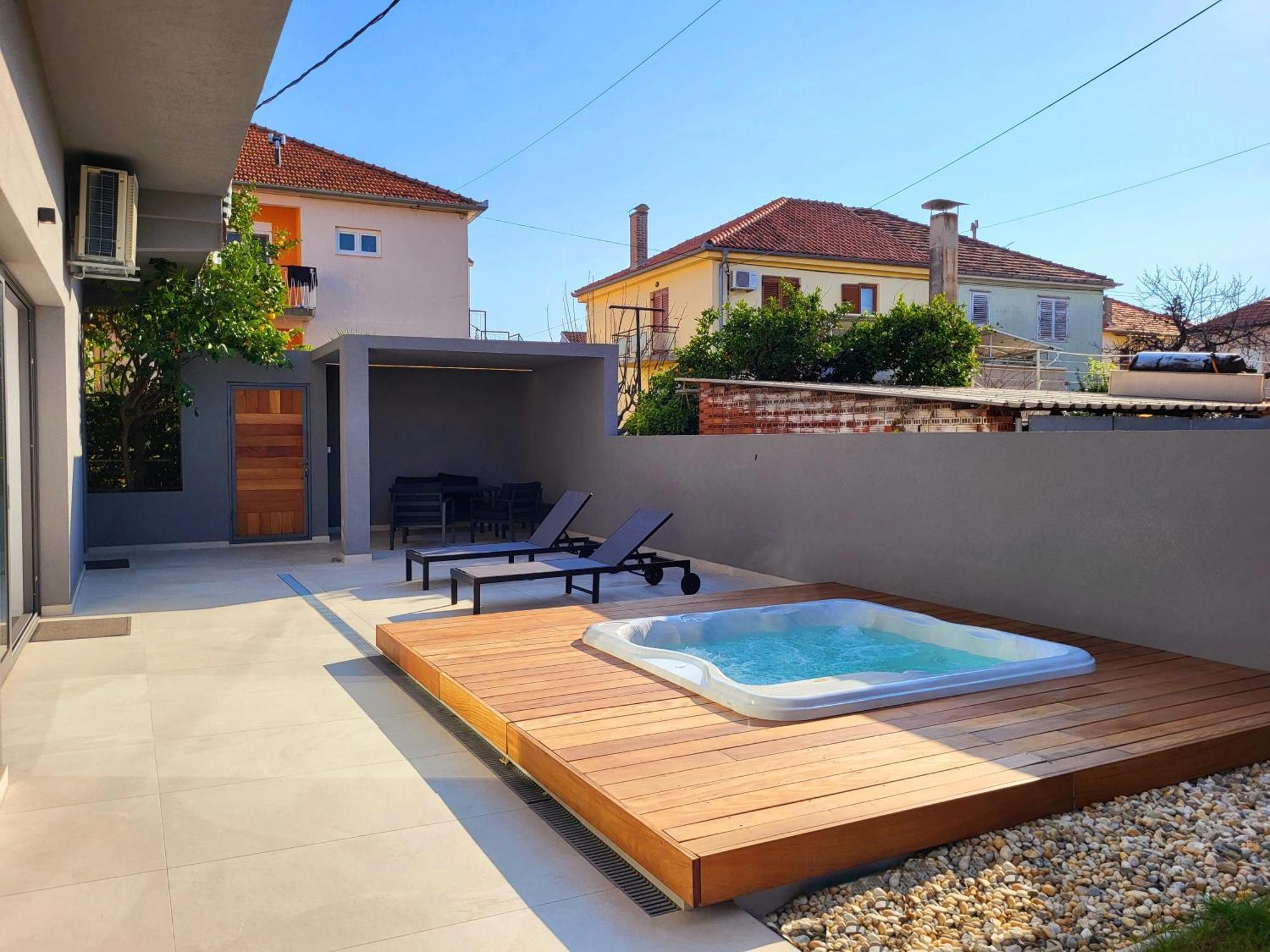 Firefly Luxury Apartment With Private Whirlpool Zára Kültér fotó